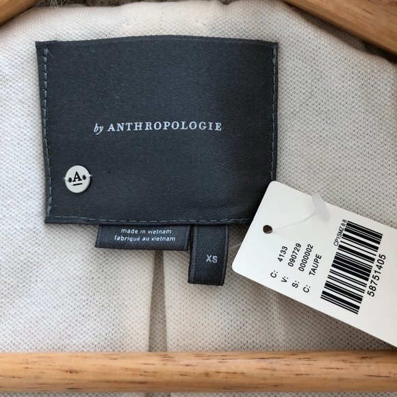 NWT Anthropologie Brenna Faux Fur Sherpa Jacket - Picture 6 of 9